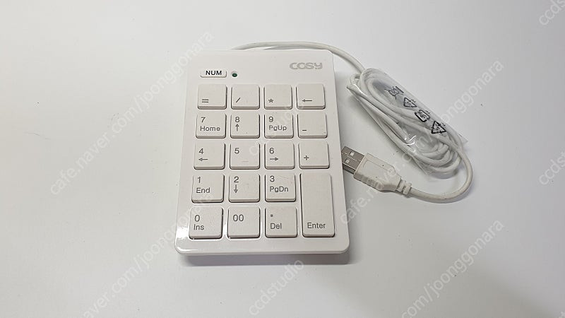 KP1396 인포 데스크 계산대 PC USB 숫자키패드 이미지
