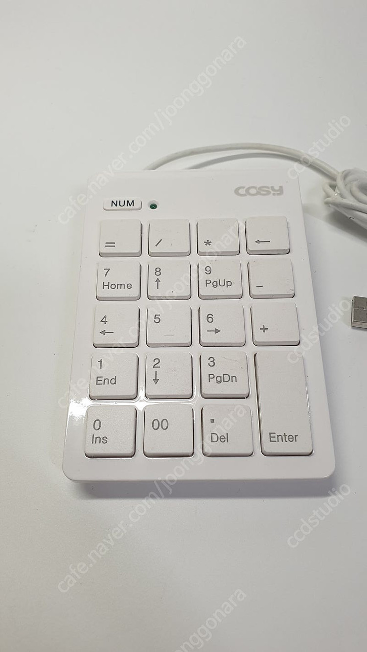 KP1396 인포 데스크 계산대 PC USB 숫자키패드 이미지