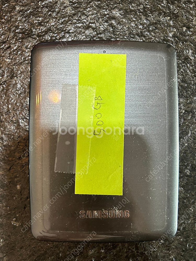 삼성 P3 portable 외장하드 500GB--0