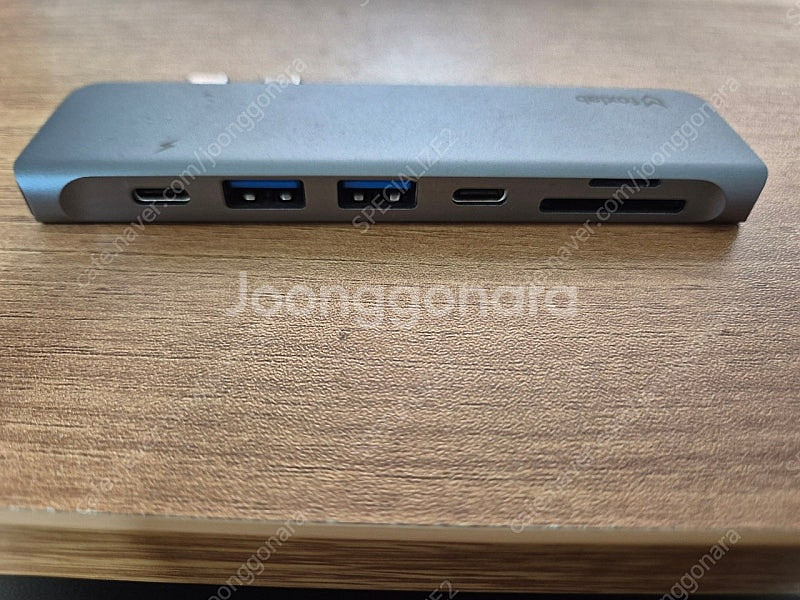 폭스랩 7 in 1 맥북 USB C타입 허브--1