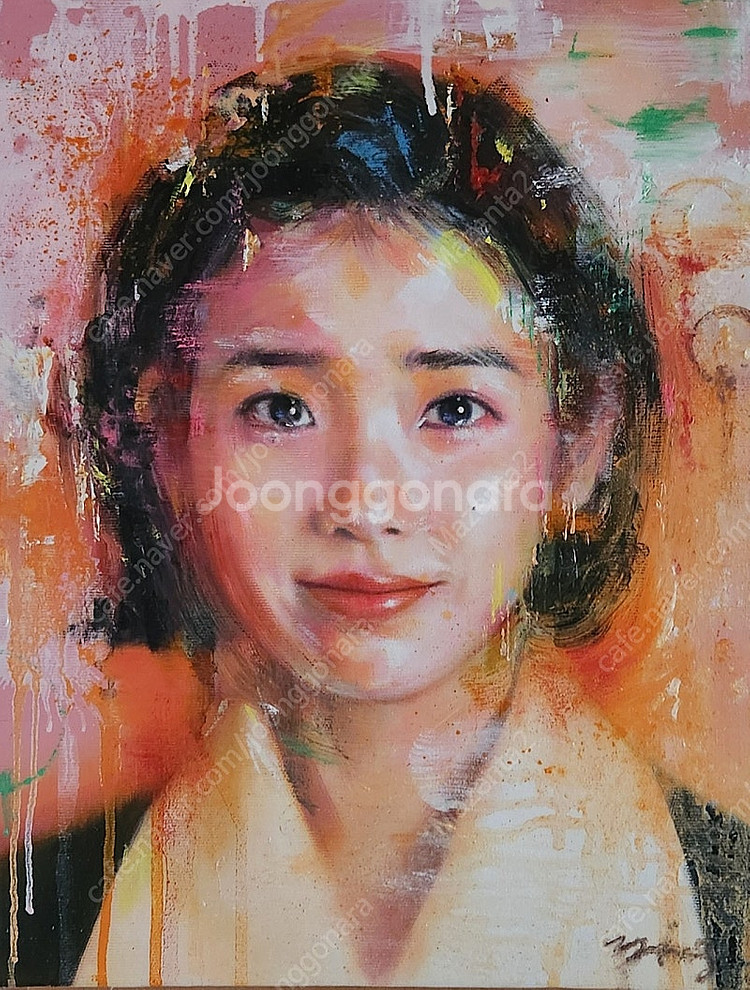 (무료배송)폭삭 속았수다 애순이 아이유 초상화--3