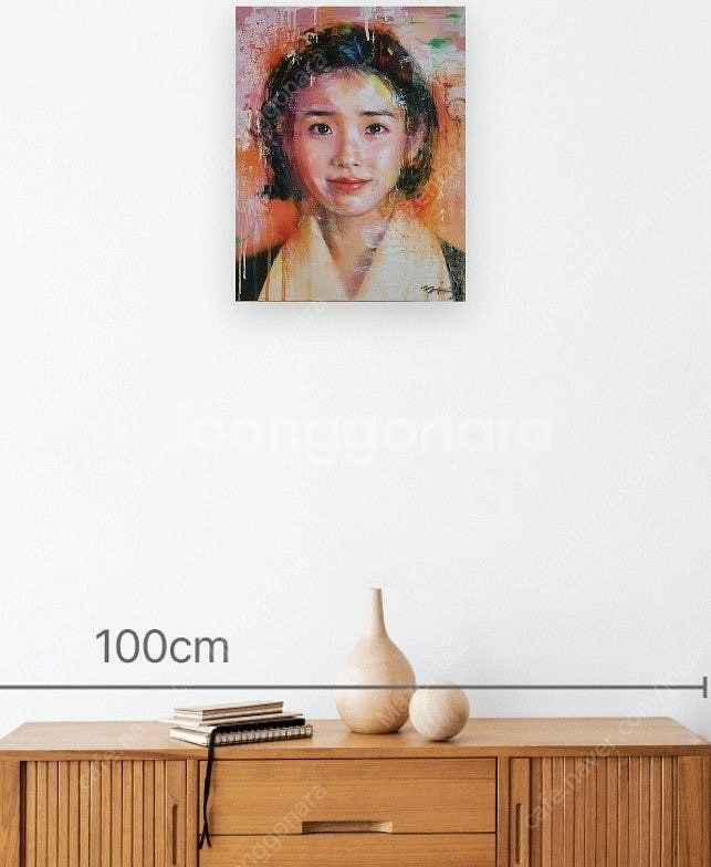 (무료배송)폭삭 속았수다 애순이 아이유 초상화--5