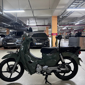 혼다 슈퍼커브110 25년식 5000km 생활튜닝60만