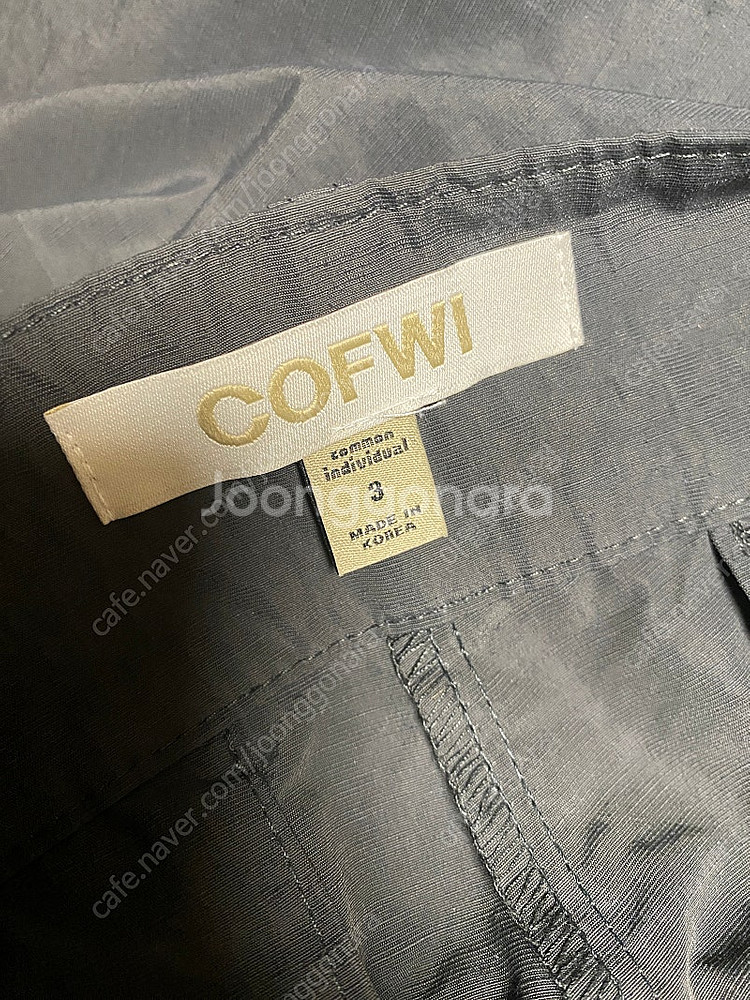 [3(L)] COFWI 코프위 린넨 와이드 투턱 팬츠 ...--7