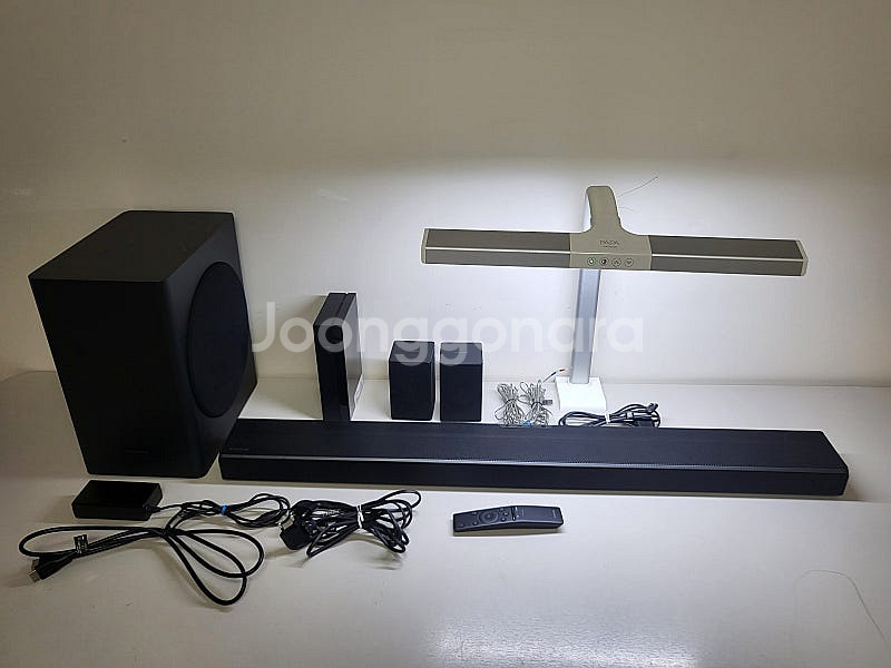 삼성 사운드바 HW-Q60T + 무선 후면 스피커--0