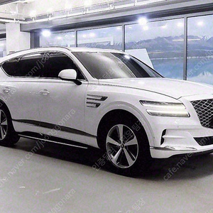 흰색 20년형 GV80 중고 제네시스 GV80 중고 가솔린 2.5T AWD 중고차리스구매 55,606 km