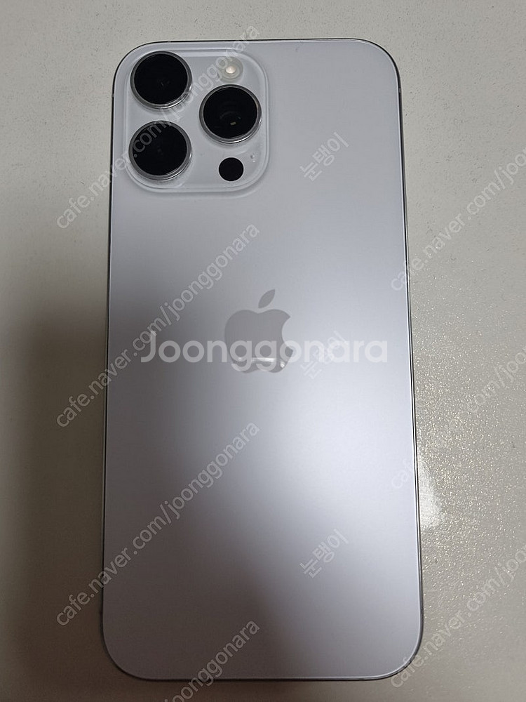 아이폰 16프로맥스 화이트티타늄 256G 자급제--1