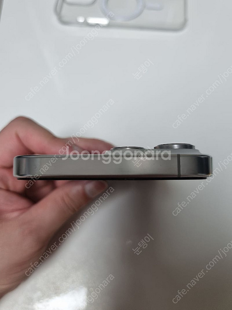 아이폰 16프로맥스 화이트티타늄 256G 자급제--4