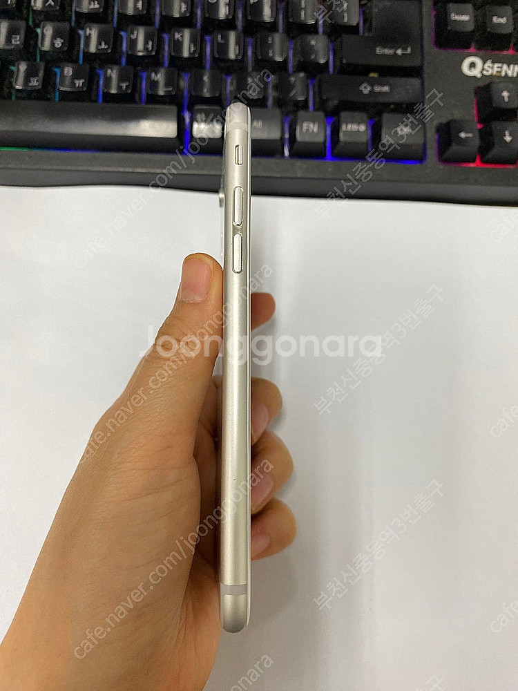 496742 아이폰6 실버 액정SS급 128GB 배터리...--4