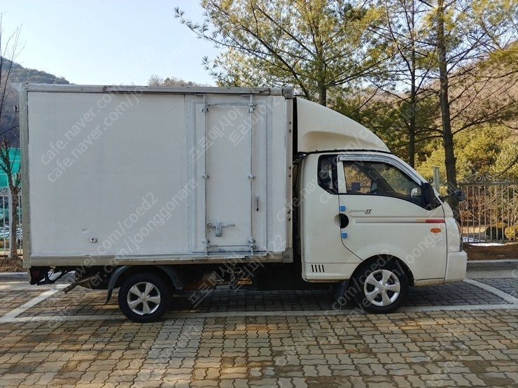 현대 포터2 탑차 택배차 오토 내장탑차 하이탑 탑차 1톤 트럭 이미지