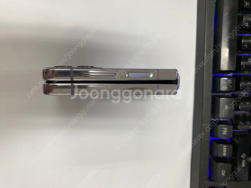 006633 갤럭시Z플립4 퍼플 AA급 256GB 무잔...--5