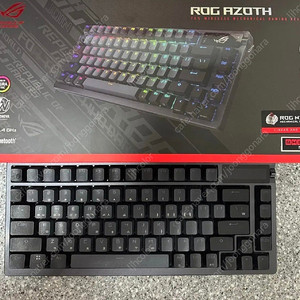 Asus azoth 블랙 적축 한글키판 판매합니다