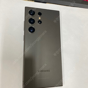 030506 KT 갤럭시S24울트라 블랙 SS급 256GB 무잔상 메인폰 선물용추천 80만 부천