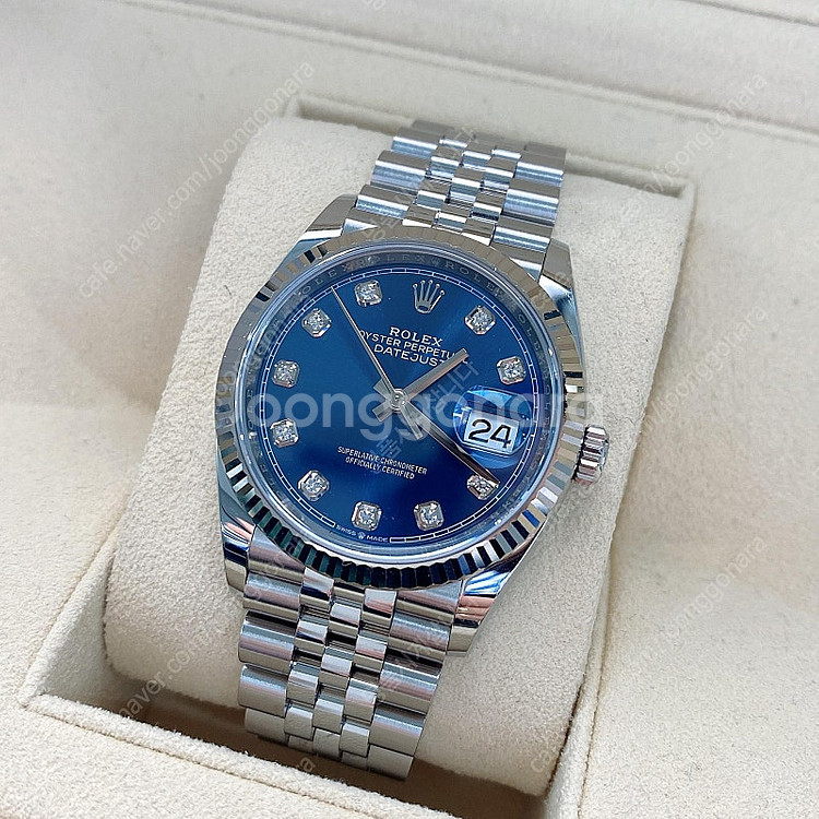[팝니다] 롤렉스 데이트저스트 청판 10P 36mm 126234g - 2020년식 (1000048128)--0