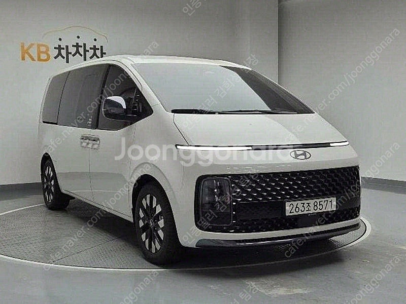 스타리아 중고 시세 현대 스타리아 중고차 할부 흰색 2...--5