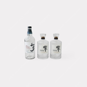 위스크 공병 : 히비키 하모니 / 산토리 가쿠진 / 치타