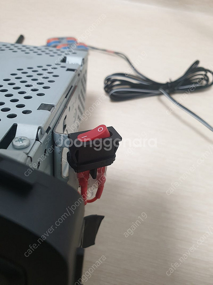 카오디오를 일반오디오로 개조(CD 없음, 블루투스 가능...--1
