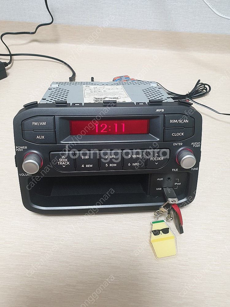 카오디오를 일반오디오로 개조(CD 없음, 블루투스 가능...--2