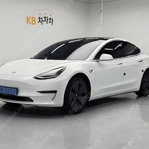 모델3중고 테슬라 중고 흰색 2020년식 스탠다드 레인지 플러스 수원중고차