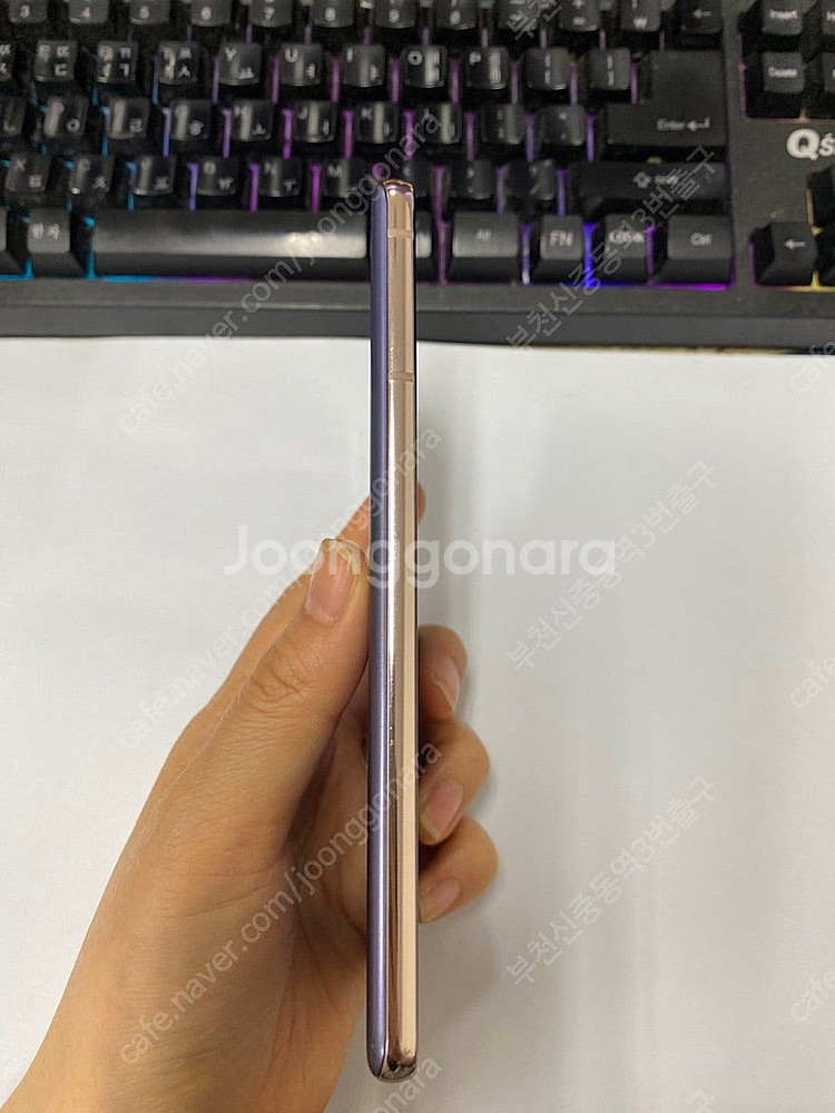 029239 SK 갤럭시S21 퍼플 A급 256GB 무...--4
