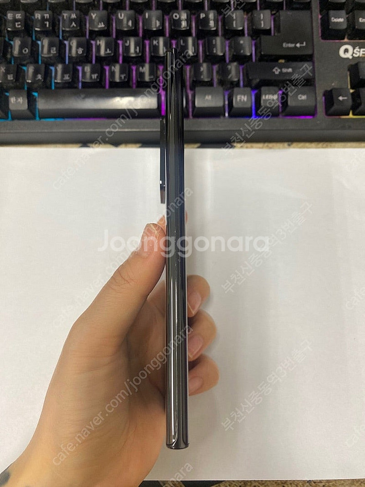 202773 갤럭시노트20울트라 블랙 외관깔끔 256G...--4
