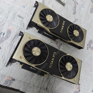 TITAN RTX 2장 팝니다.