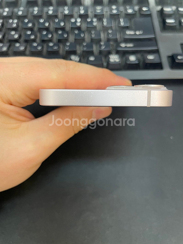 아이폰13미니 핑크 128GB 배터리사설교체 상태좋은중...--3