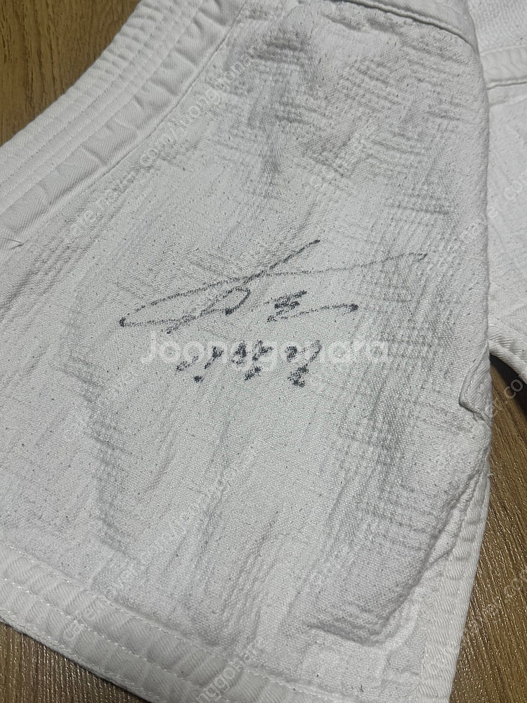 [유도복] 파이팅필름 슈퍼스타 구형 5줄 시합용 도복--4