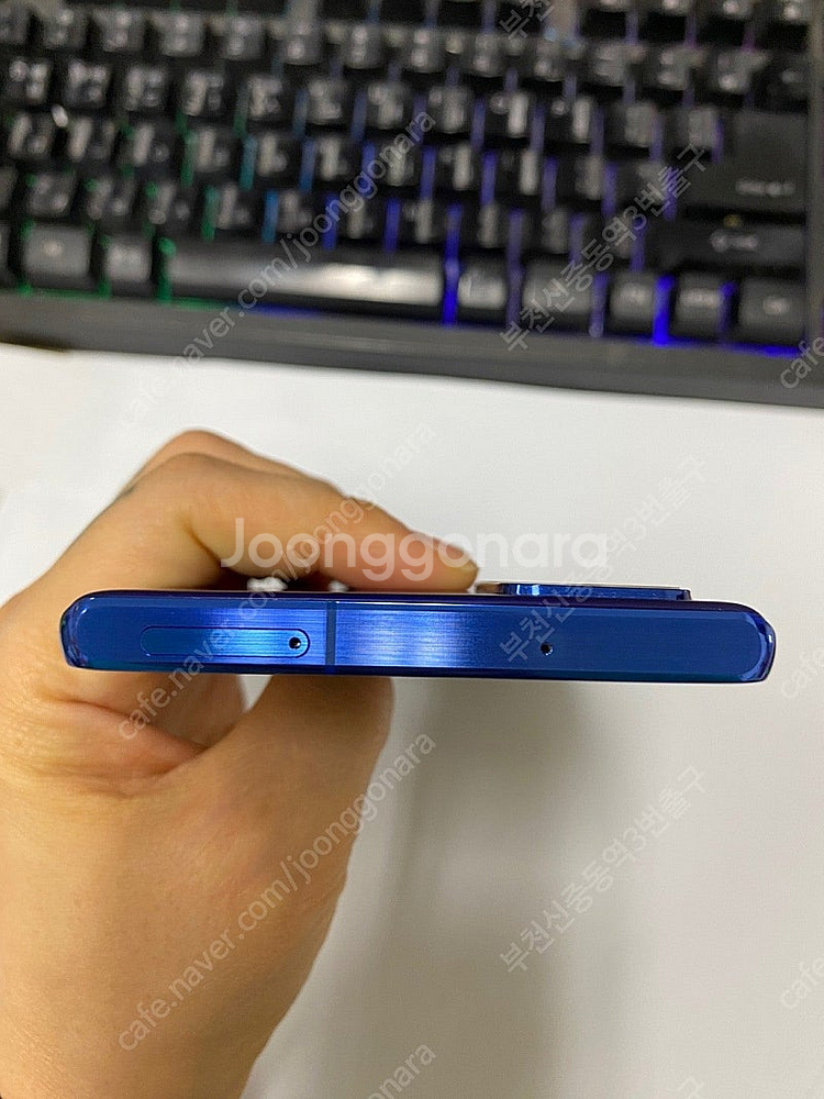 031672 SK 갤럭시노트20 블루 AA급 256GB...--3