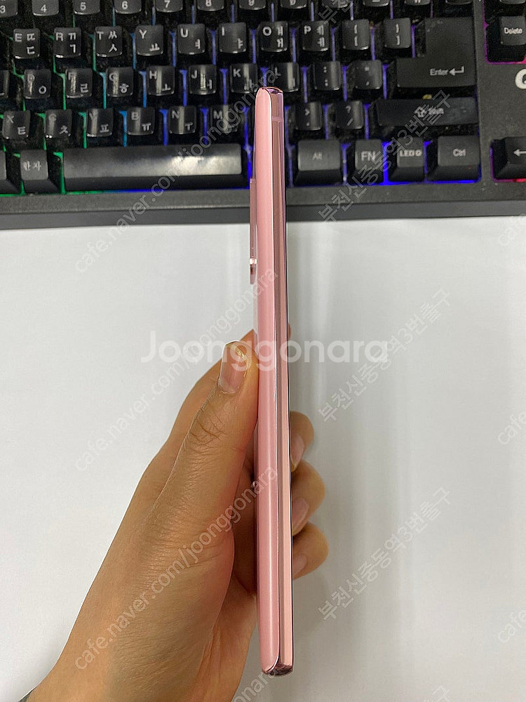 007427 갤럭시노트20 핑크 AA급 256GB 무잔...--4