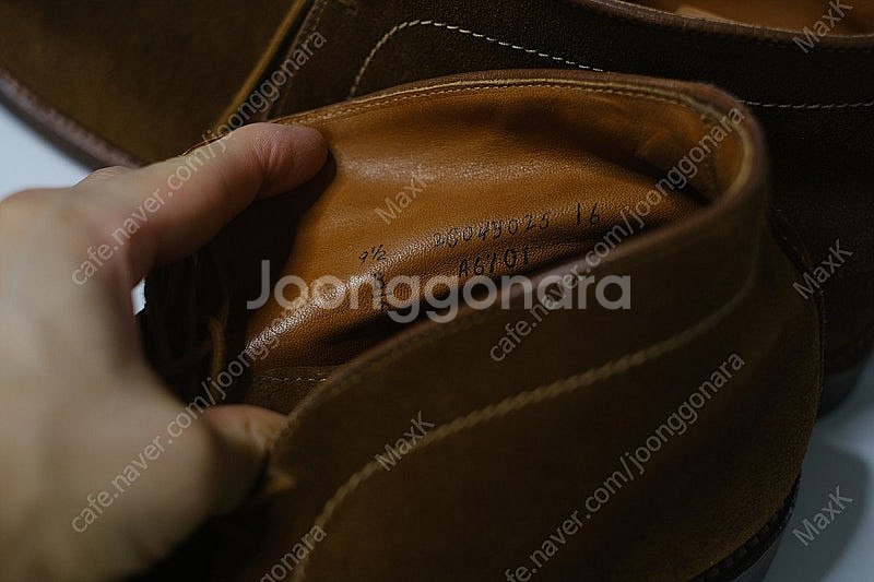 알든 브라운 스웨이드 처카부츠 A6701 9.5D 판매...--4