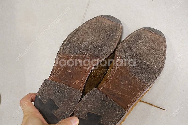 알든 브라운 스웨이드 처카부츠 A6701 9.5D 판매...--5