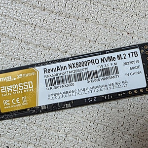 리뷰안NX5000PRO NVMe M.2 1TB PCIe4.0