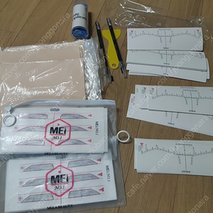 메이(mei 뷰티) 넘버원 눈썹디자인 스티커자 눈썹자