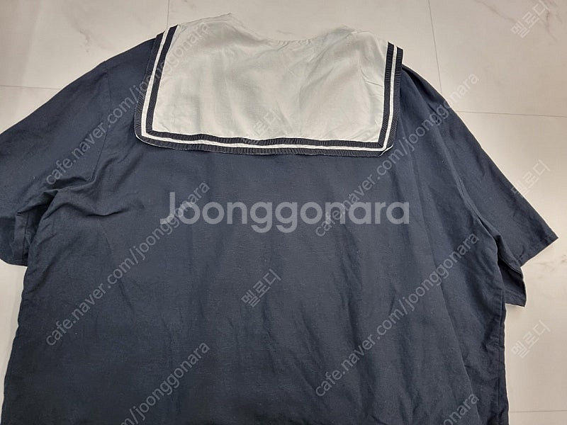 스튜디오톰보이세일러카라 블라우스 프리--4