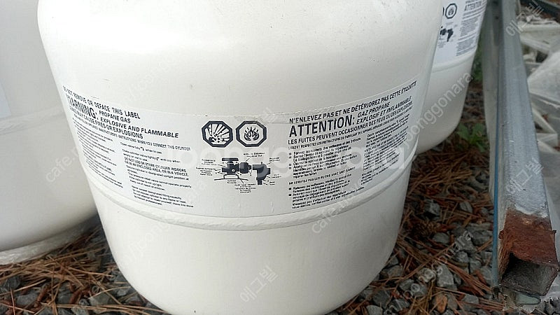 미국산 LPG 가스통 미사용--0