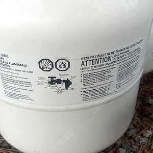 미국산 LPG 가스통 미사용