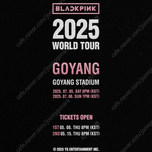 블랙핑크 콘서트 명당 2연석 양도