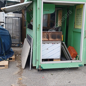 이동식 부스 분식점 어묵 포장마차 초소 먹거리 비즈붐 초소 컨테이너
