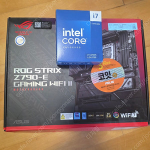 14700K+Z790 STRIX-E WIFI 2 팝니다.(각개도 팜)