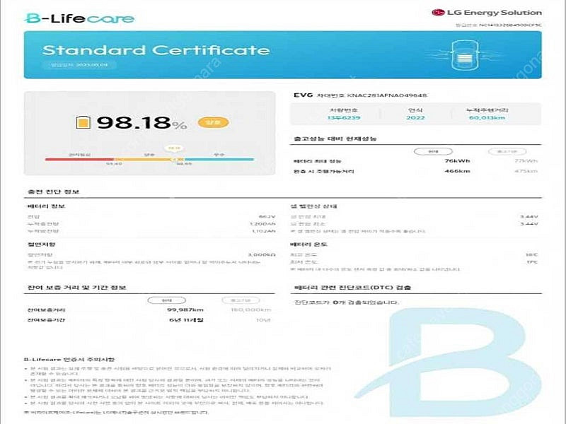 EV6 중고 EV6 중고차 2022년식 60,012km...--6