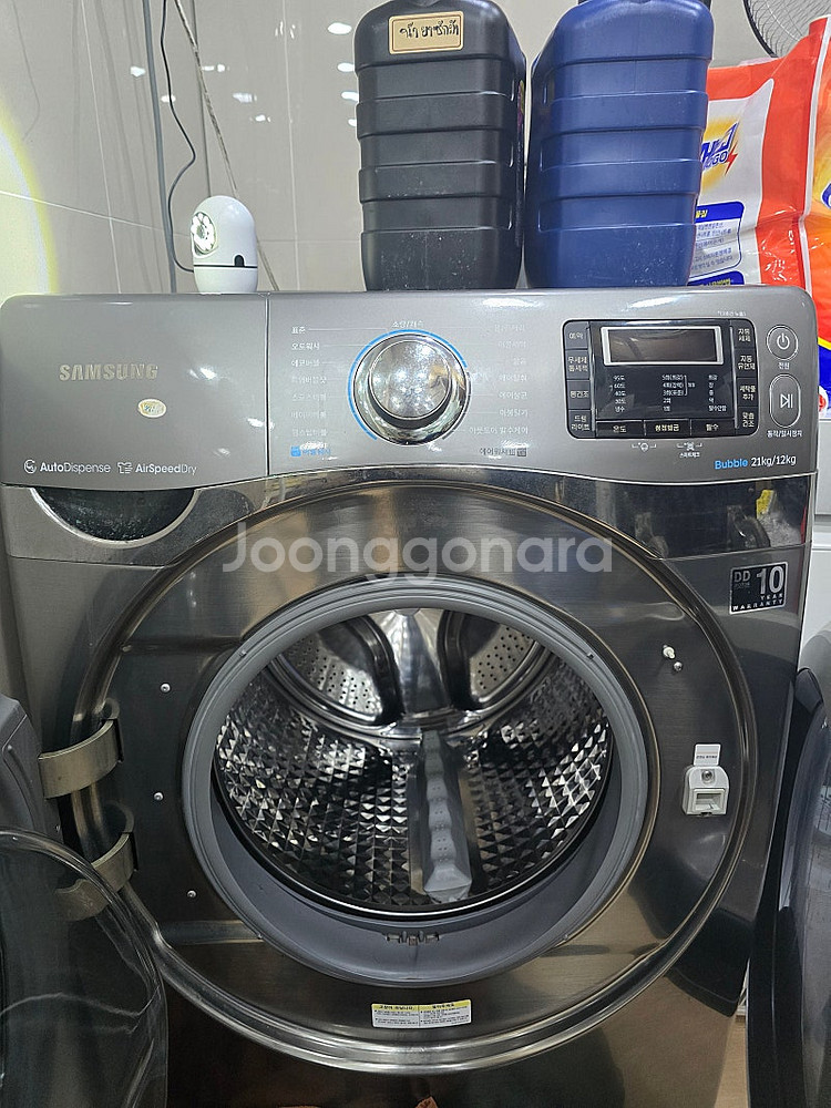 삼성 버블샷 세탁기 세탁21kg/건조12kg--0