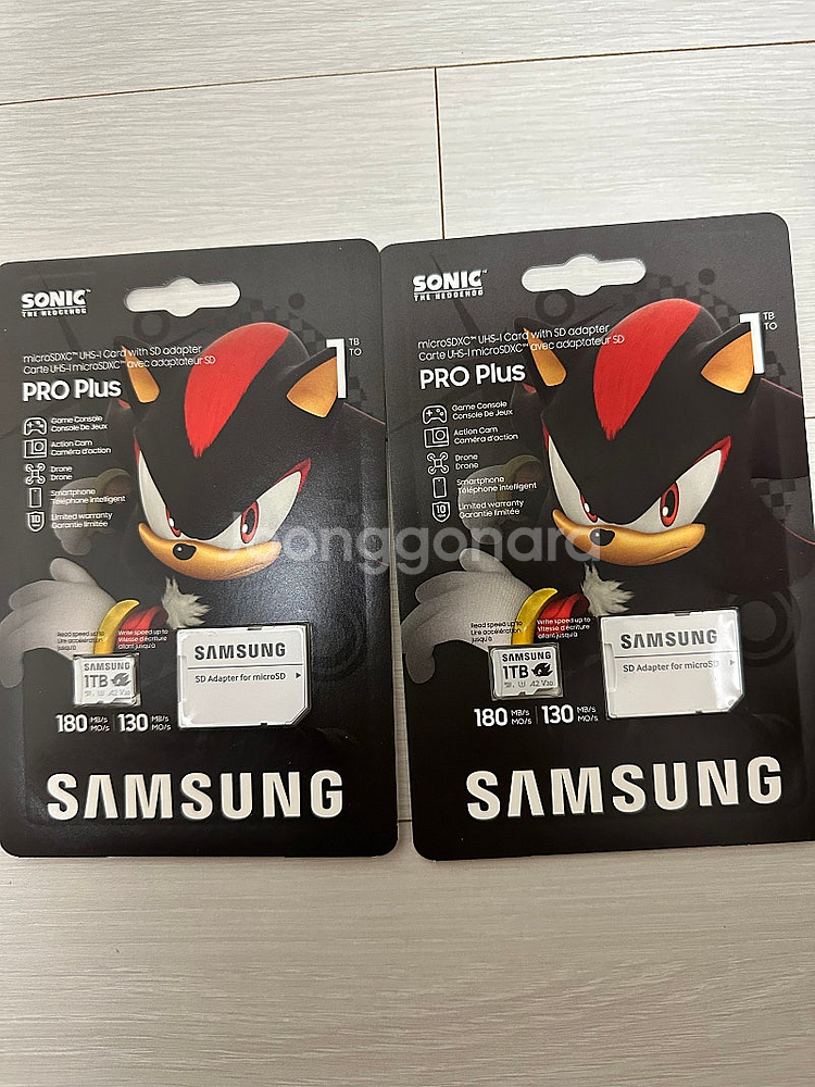 삼성 마이크로SD 소닉 PRO PLUS 1TB(미개봉)--0