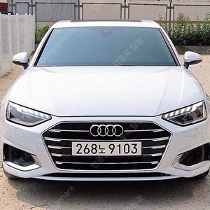 29,328 km 아우디 A4 중고 21년형 35 TDI 중고차구매 흰색