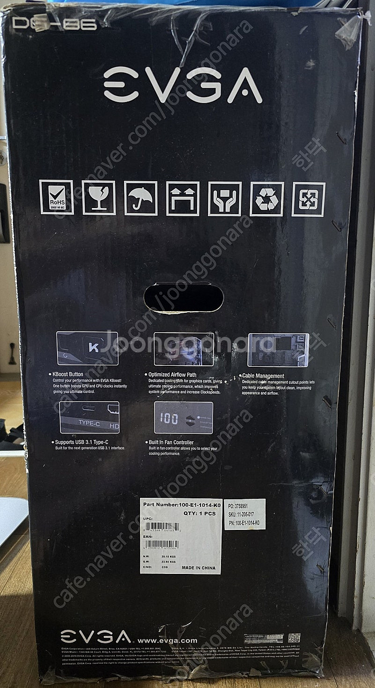 EVGA DG-86 미개봉--1
