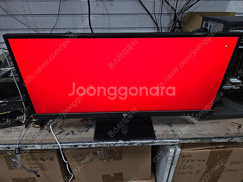 크로스오버 29인치 와이드모니터 저렴하게 팝니다.--2