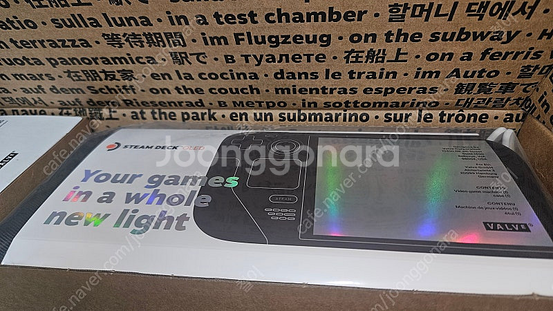 스팀덱 oled 1TB 풀박새상품--0