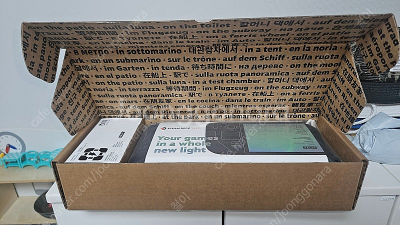 스팀덱 oled 1TB 풀박새상품--1