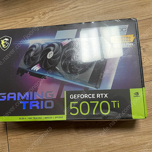 RTX 5070Ti 트리오 미개봉