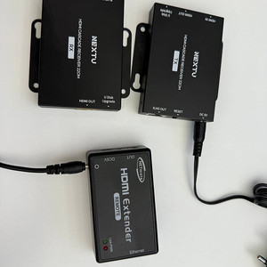 넥스트 HDMI UTP 리피터 거리연장기 송수신기